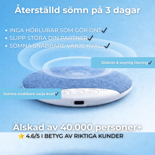 AuraSleep™ - Nyckeln till sömn